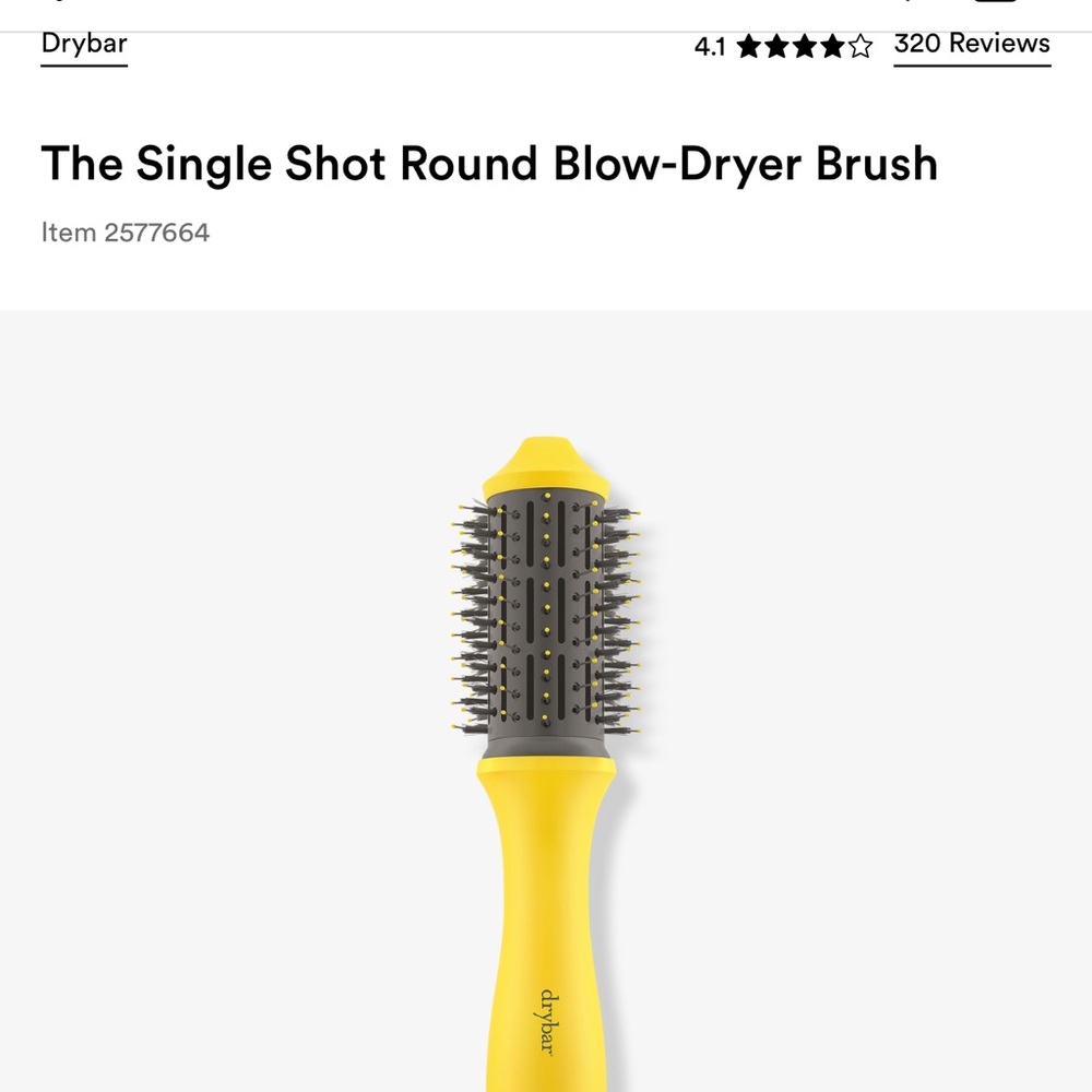 Drybar- The single shot round blow dryer brush
